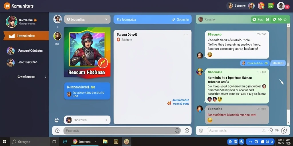 Screenshot memperlihatkan fitur multiplayer yang menarik.