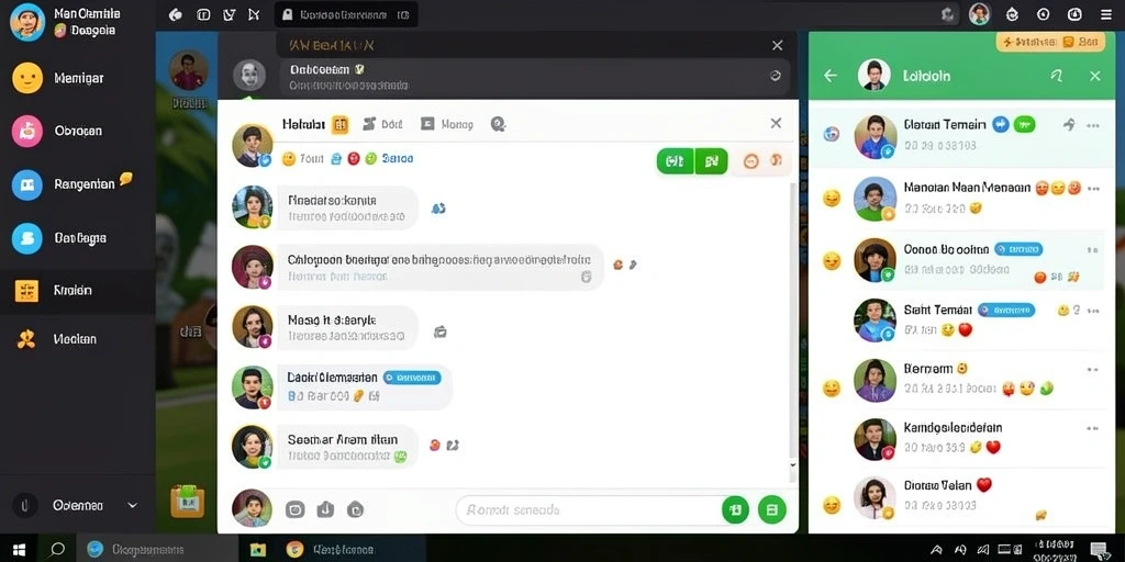 Kompetisi seru antar pemain yang menantang.